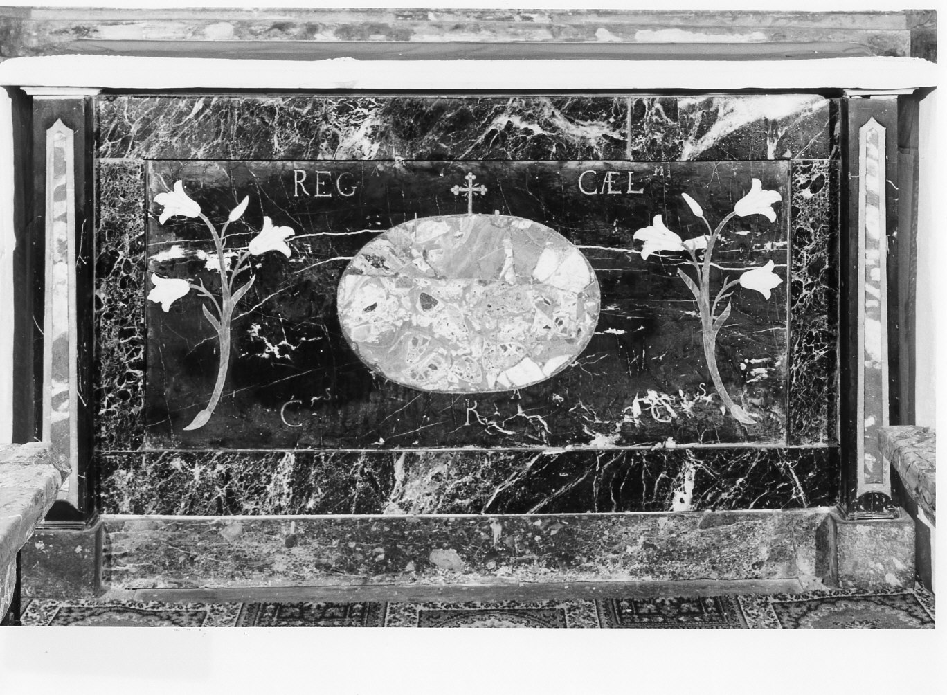 paliotto - bottega lombarda (inizio sec. XVIII)