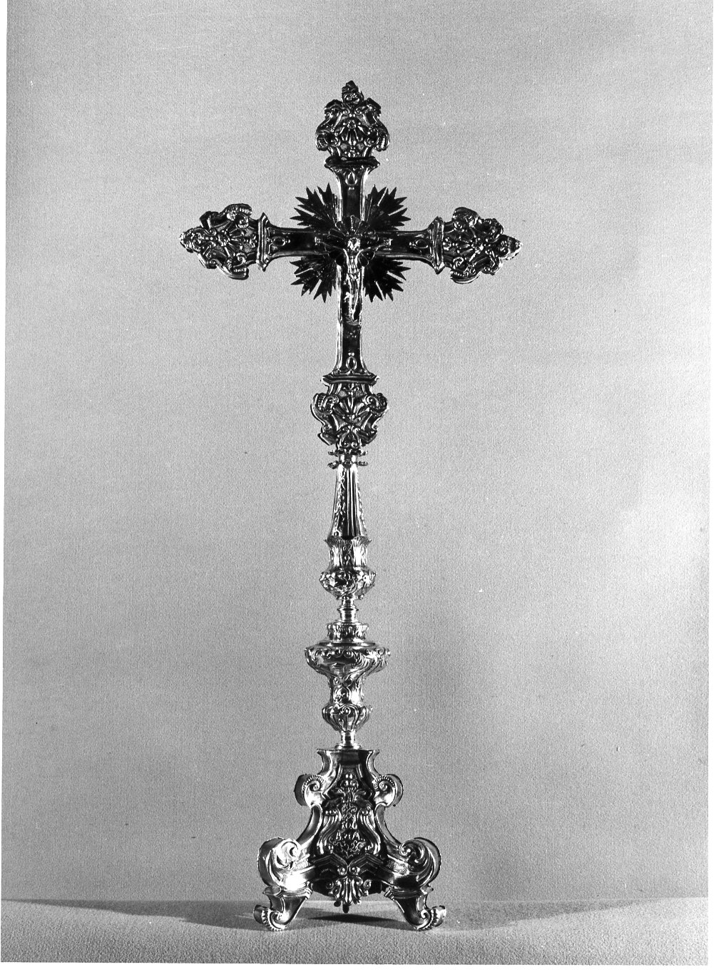 Cristo (croce d'altare) - bottega lombarda (sec. XVIII)