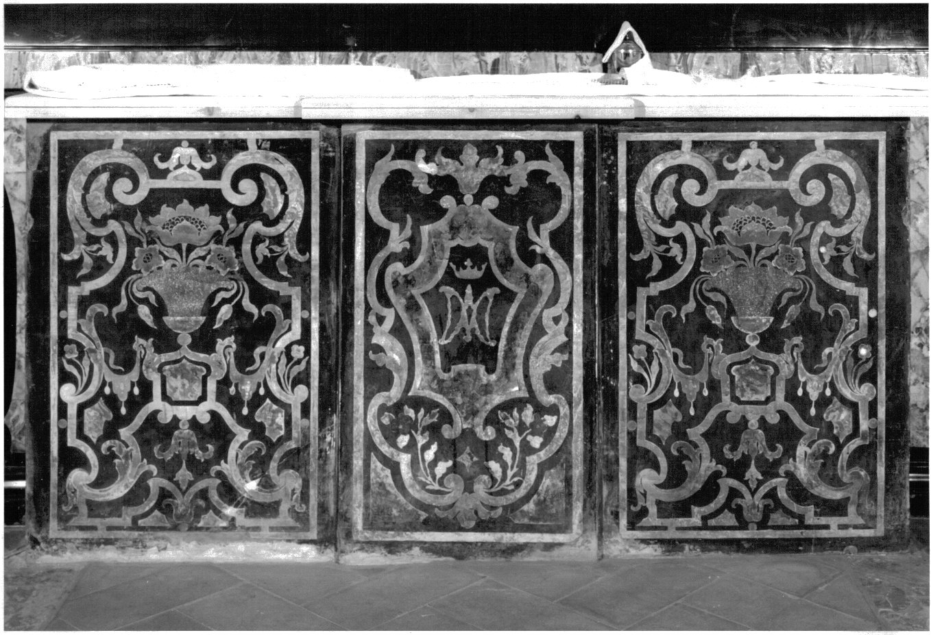 paliotto - bottega lombarda (sec. XVIII)