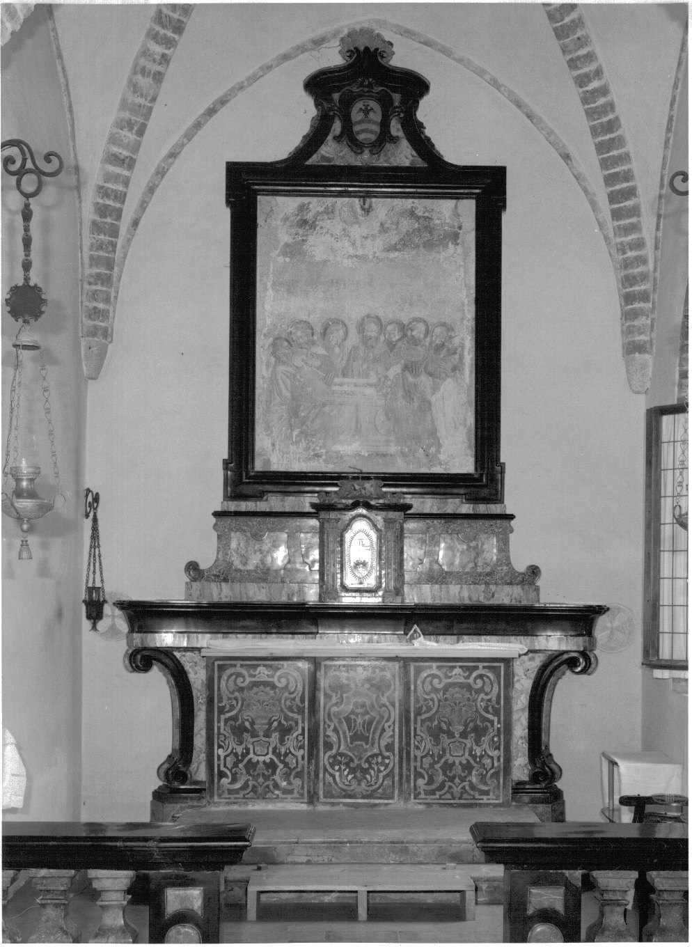 altare maggiore - bottega lombarda (seconda metà sec. XVIII)