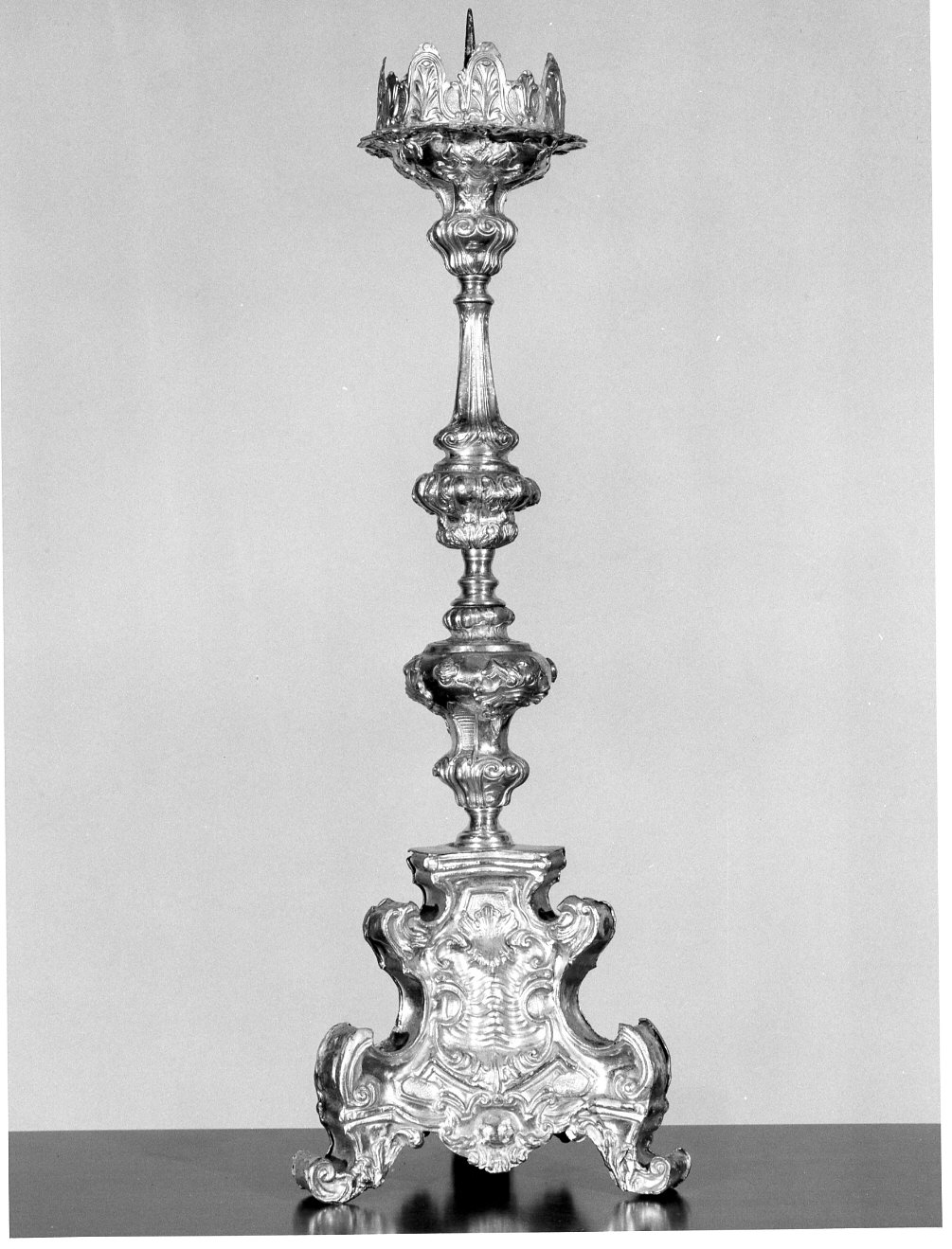 candeliere, serie - bottega lombarda (sec. XVIII)