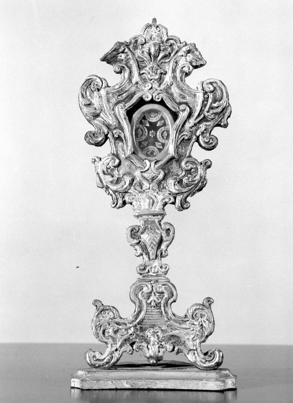 reliquiario, serie - bottega lombarda (sec. XVIII)