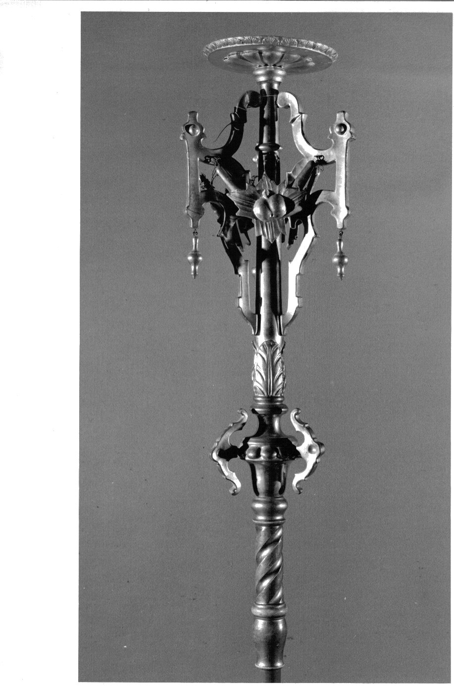 torciera - bottega lombarda (fine/inizio secc. XVIII/ XIX)