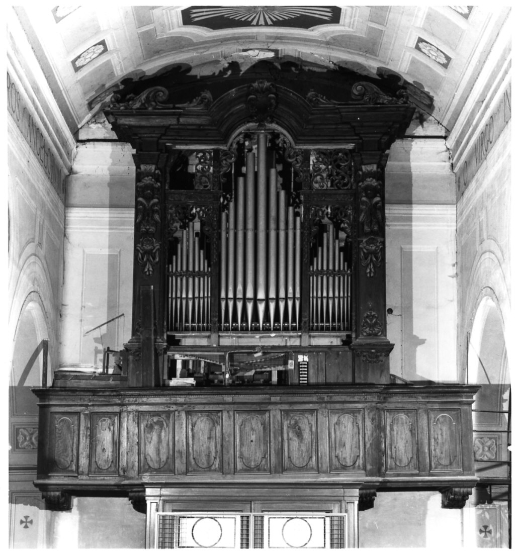 cassa d'organo, opera isolata - bottega lombarda (fine sec. XVII)