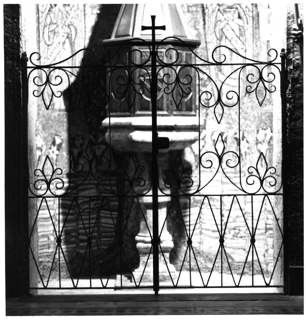 cancello, opera isolata - bottega italiana (primo quarto sec. XIX)