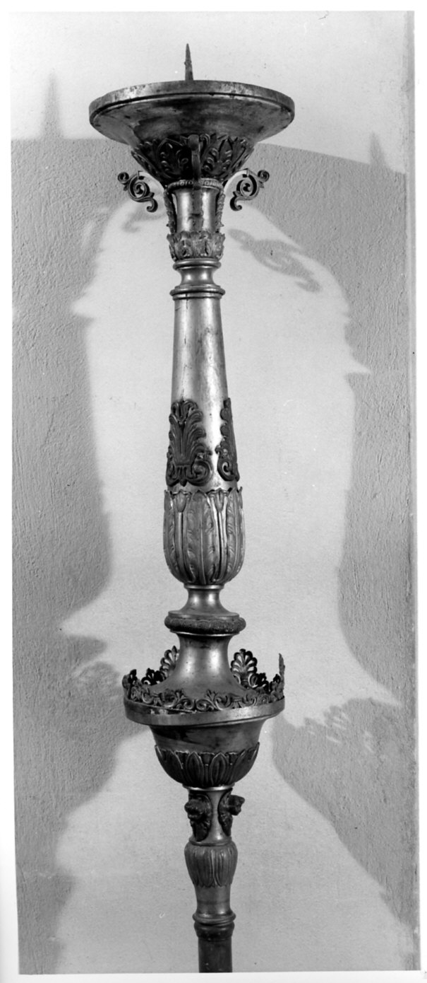 portacero, coppia - bottega italiana (sec. XIX)