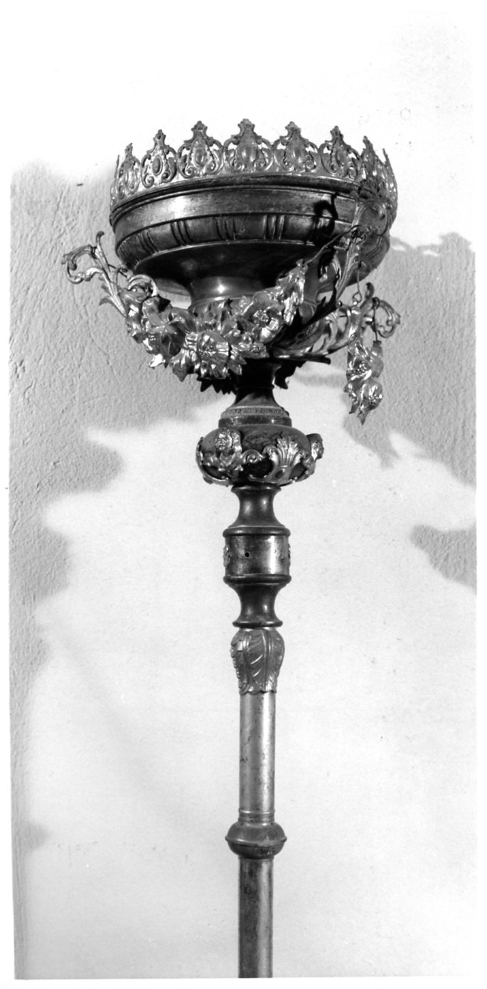 portacero, coppia - bottega italiana (sec. XIX)