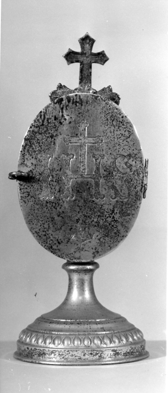 teca eucaristica, opera isolata - bottega italiana (prima metà sec. XIX)