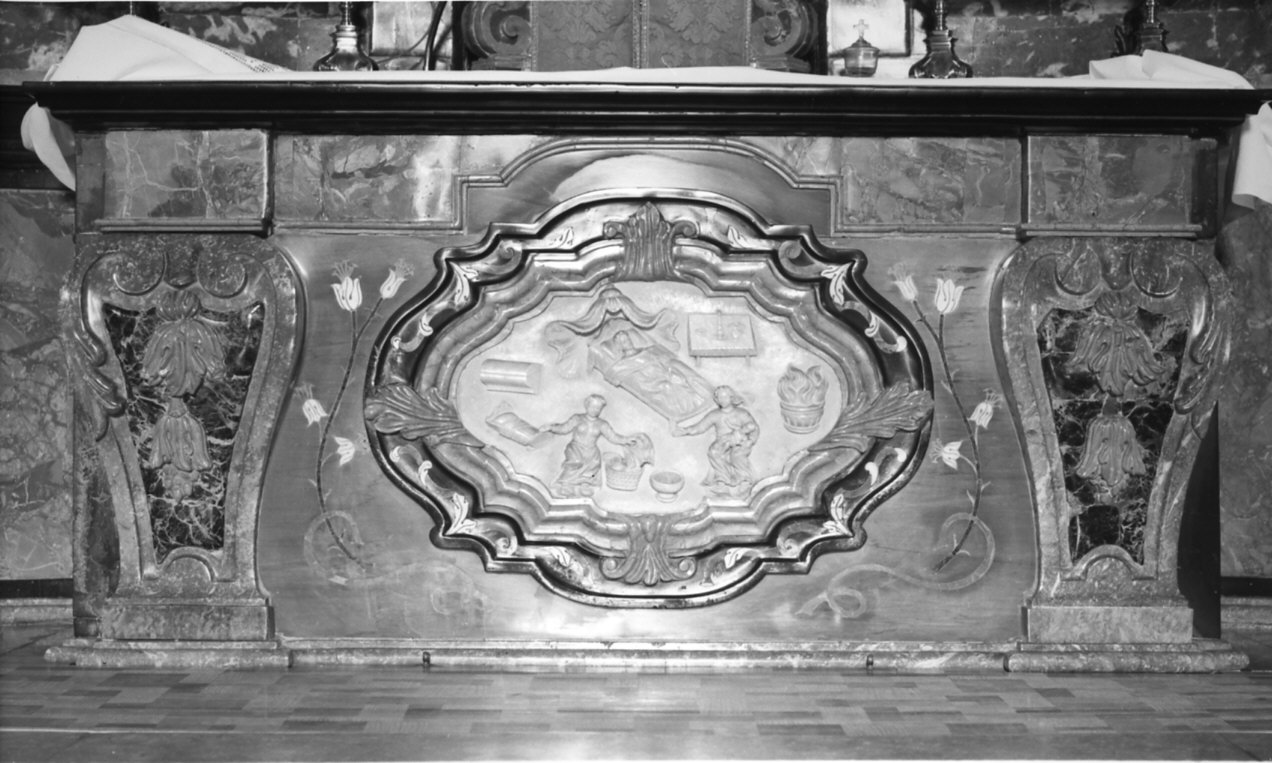 paliotto, opera isolata - bottega lombarda (sec. XVIII)