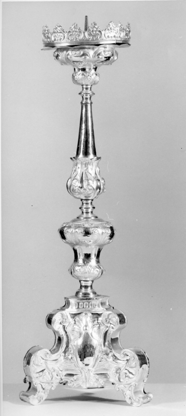 candeliere, serie - bottega lombarda (sec. XVIII)