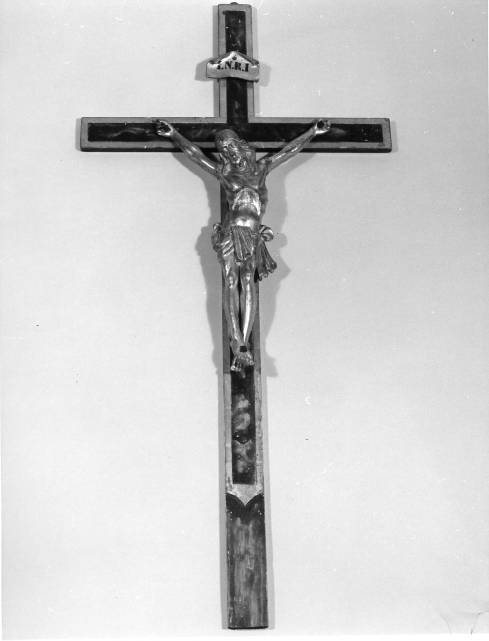 crocifisso, opera isolata - bottega italiana (sec. XIX)