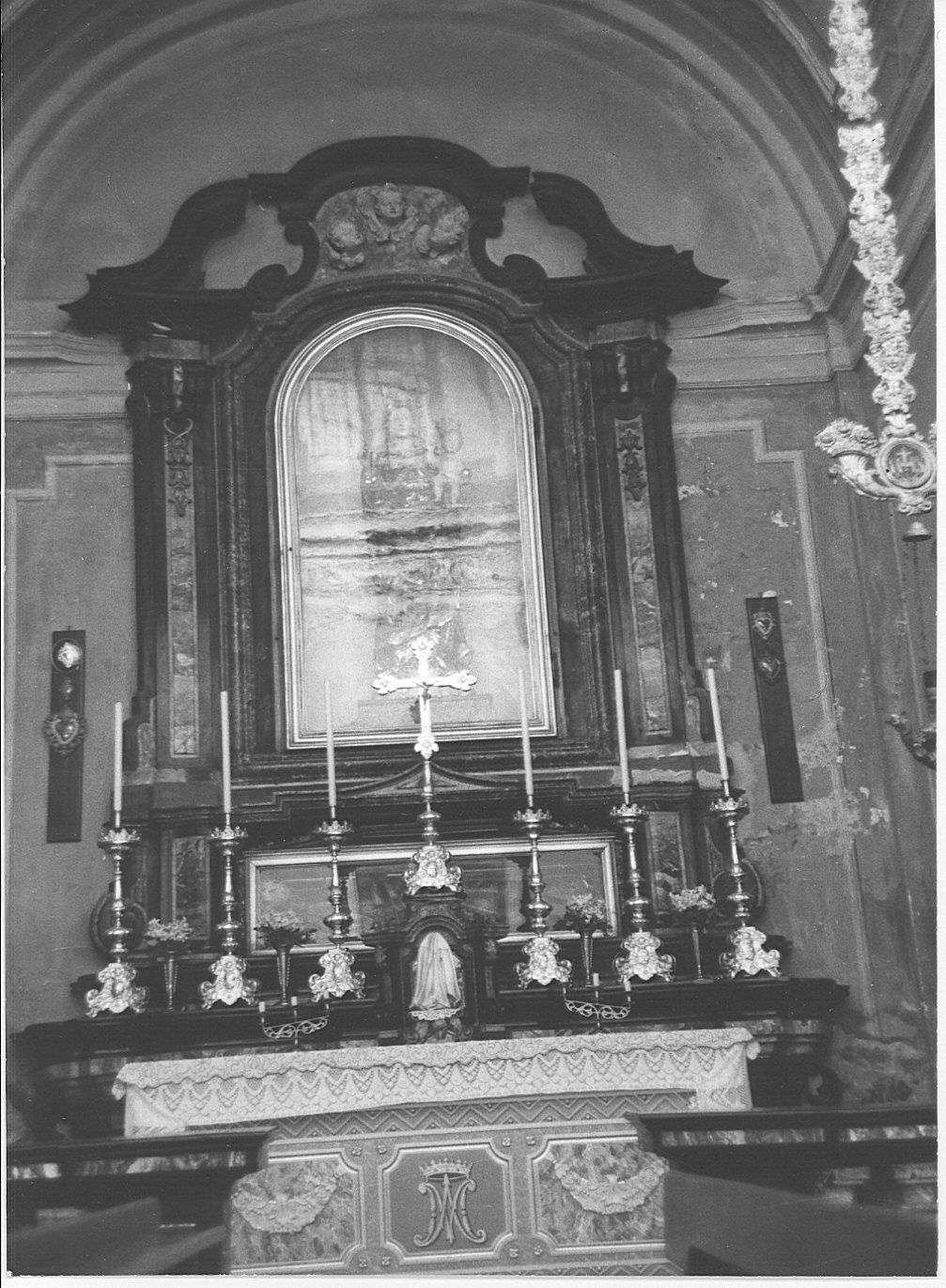 altare, complesso decorativo di Bellotti Serafino (sec. XVIII)