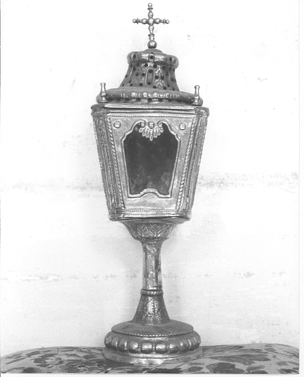 lanterna processionale - bottega lombarda (fine sec. XVII)