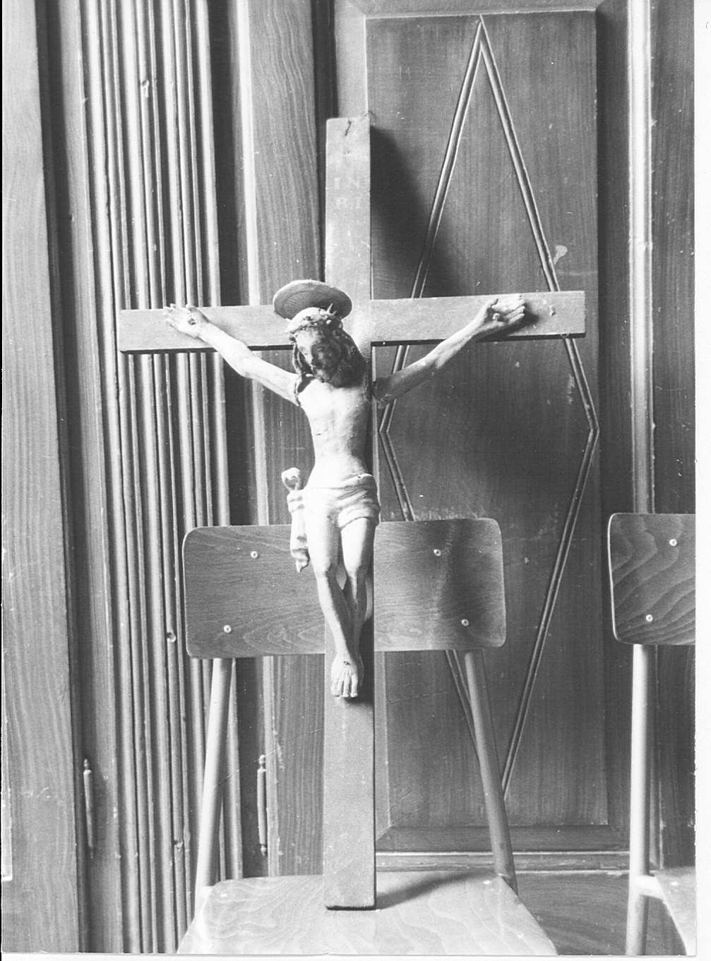 crocifisso, opera isolata - bottega lombarda (metà sec. XVII)