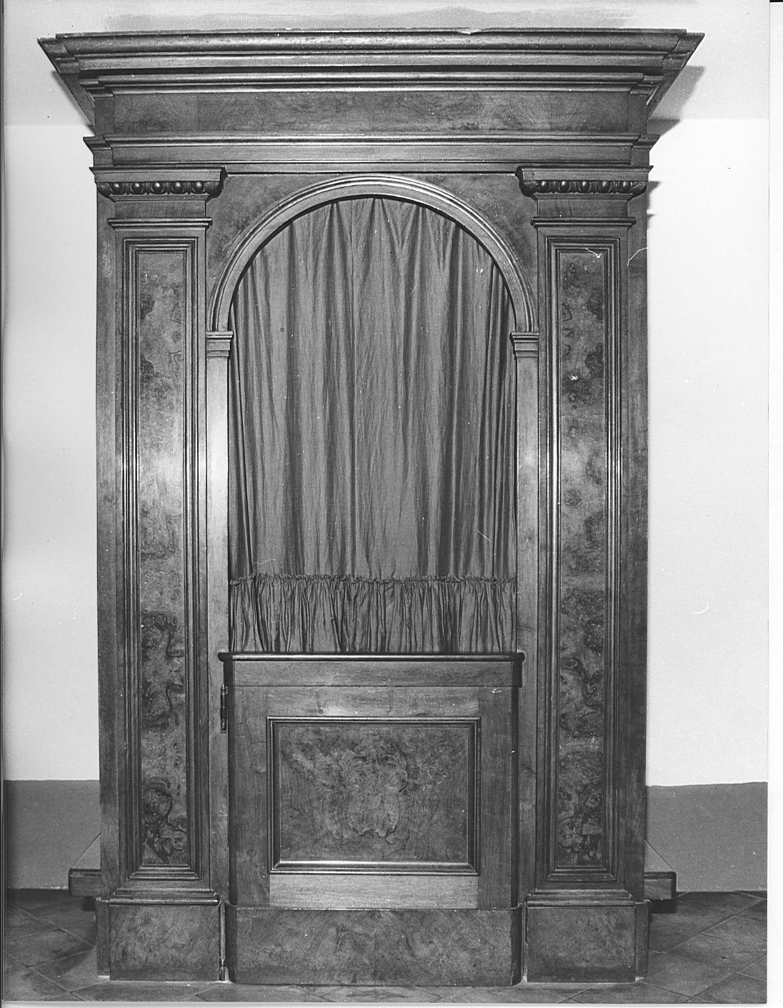 confessionale, opera isolata - bottega lombarda (sec. XIX)