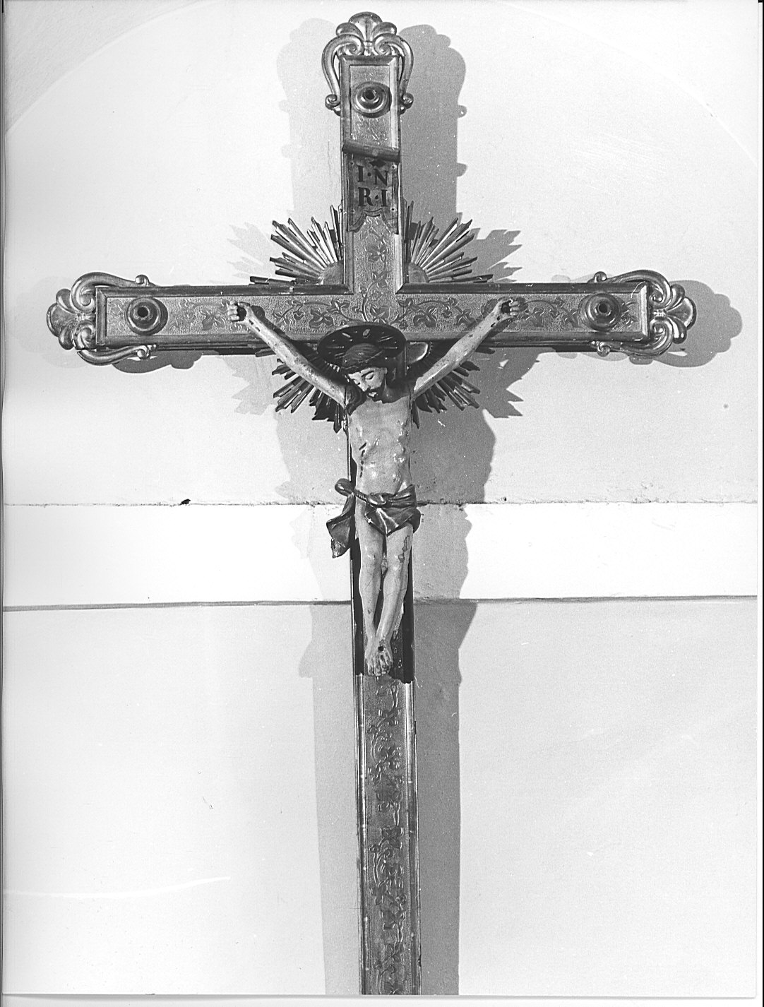 croce processionale, opera isolata - bottega lombarda (sec. XIX)