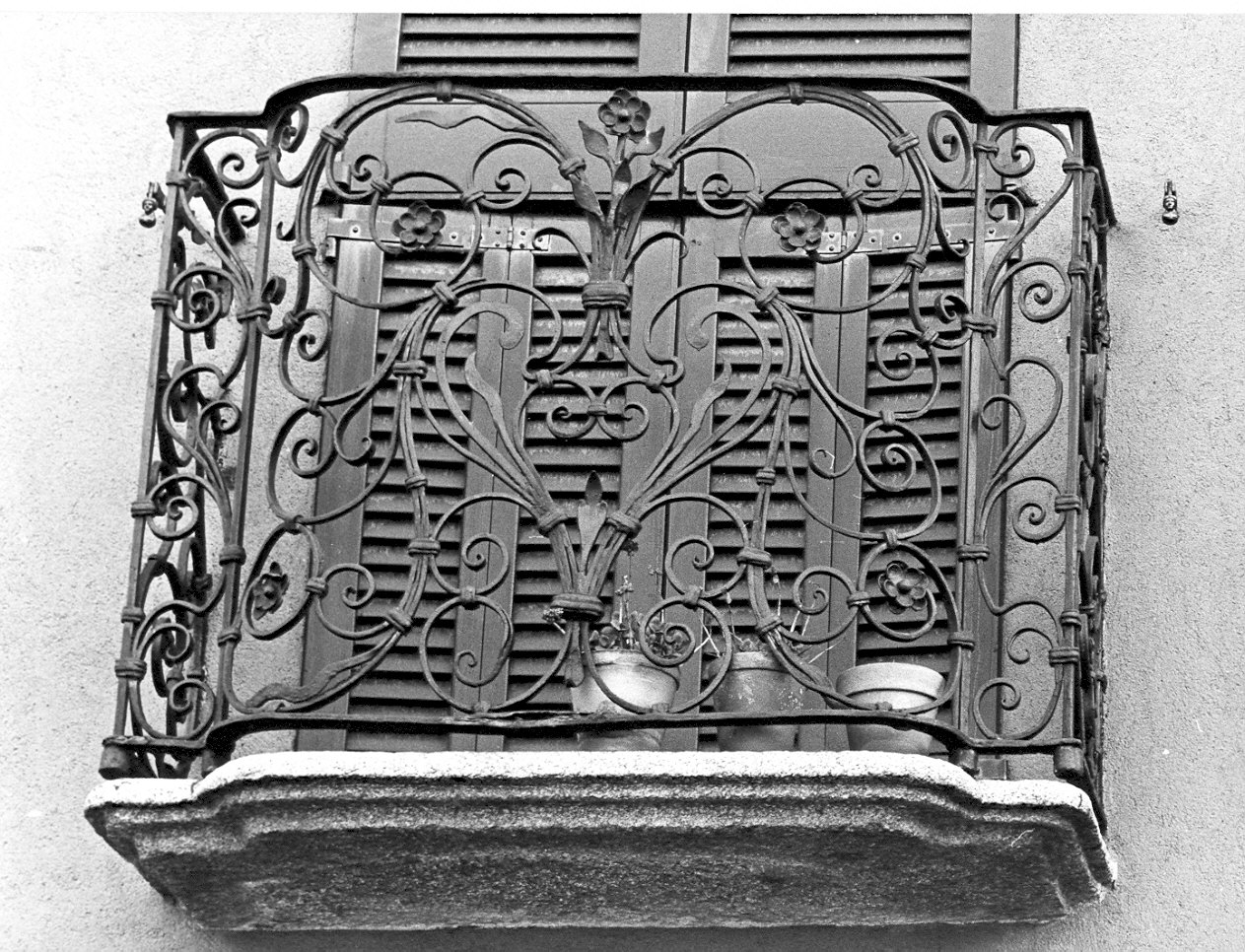 balaustrata, coppia - ambito lombardo (sec. XVIII)