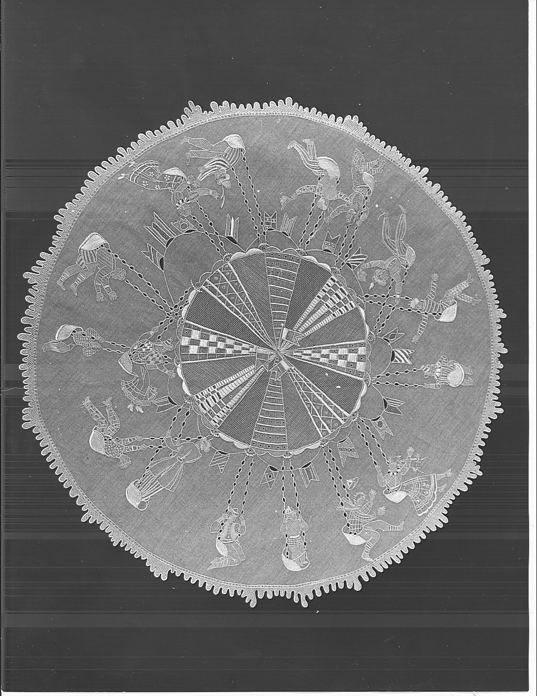 merletto, opera isolata - manifattura lombarda (sec. XX)