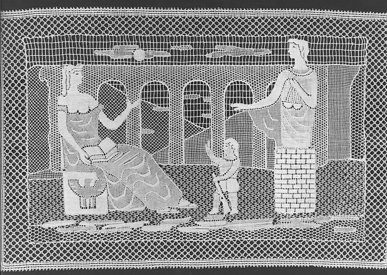 merletto, opera isolata - manifattura lombarda (sec. XX)