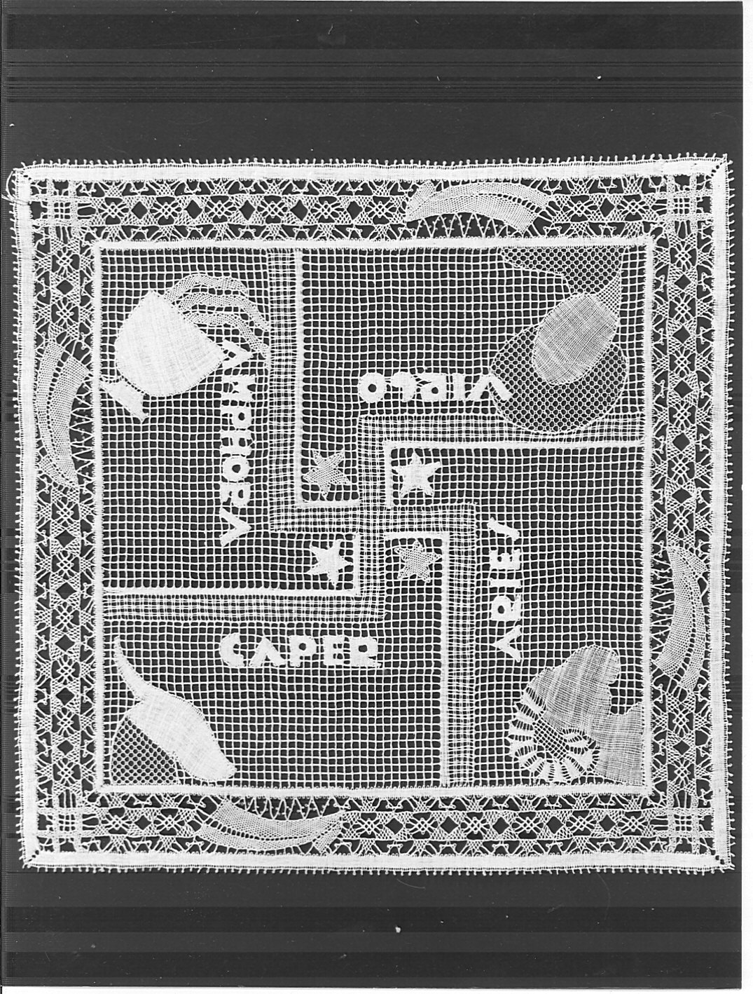 merletto, opera isolata - manifattura lombarda (sec. XX)