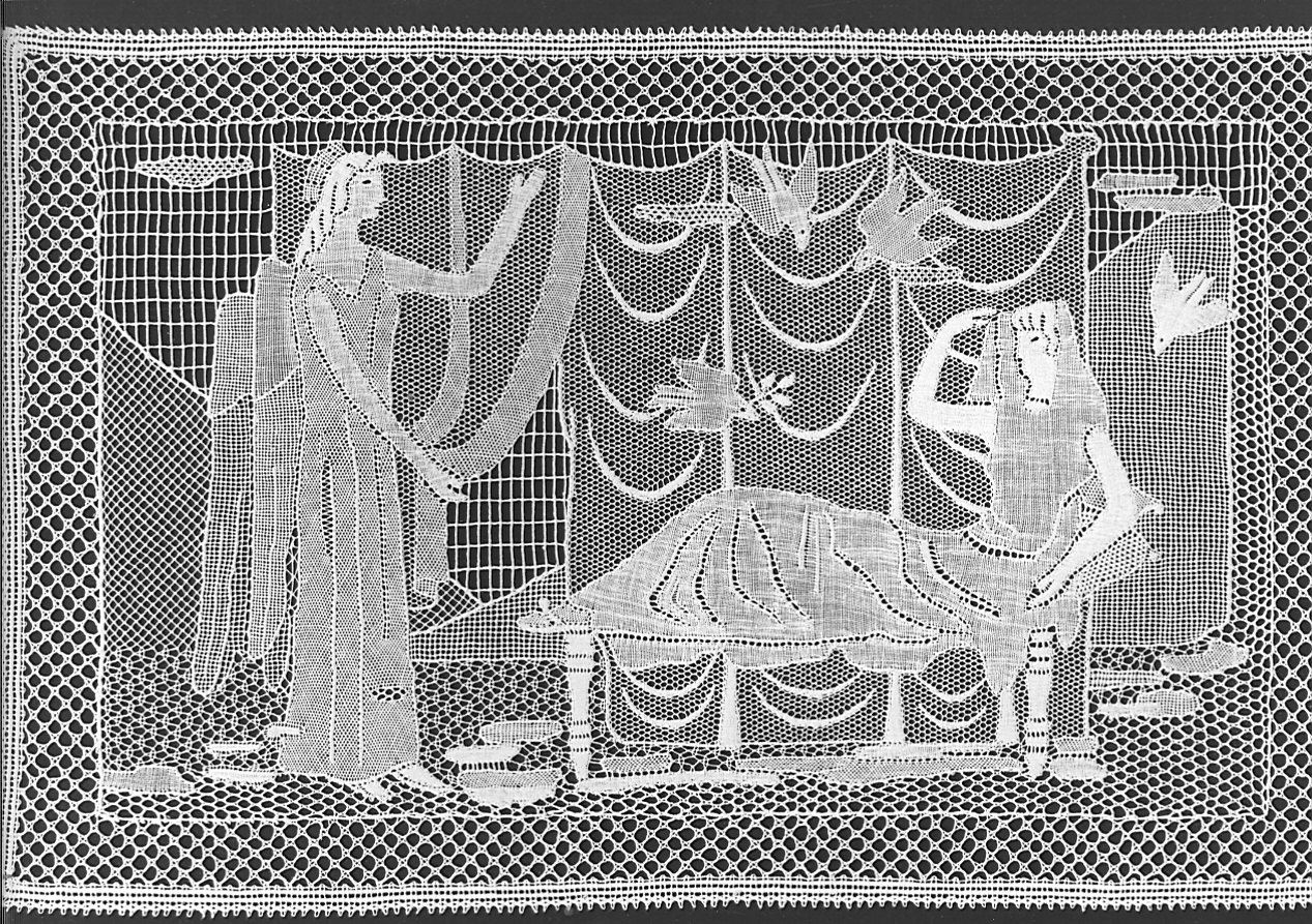 pannello, opera isolata - manifattura lombarda (sec. XX)