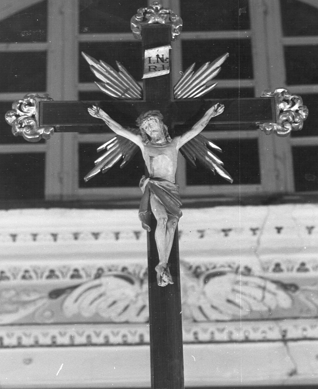 croce d'altare - bottega lombarda (sec. XVIII, sec. XIX)