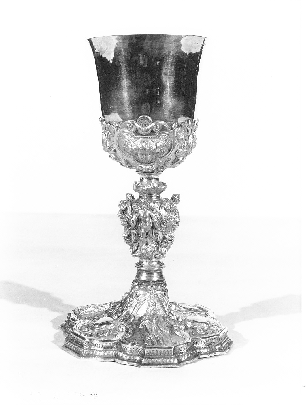 calice, opera isolata - bottega lombarda (primo quarto sec. XVII)