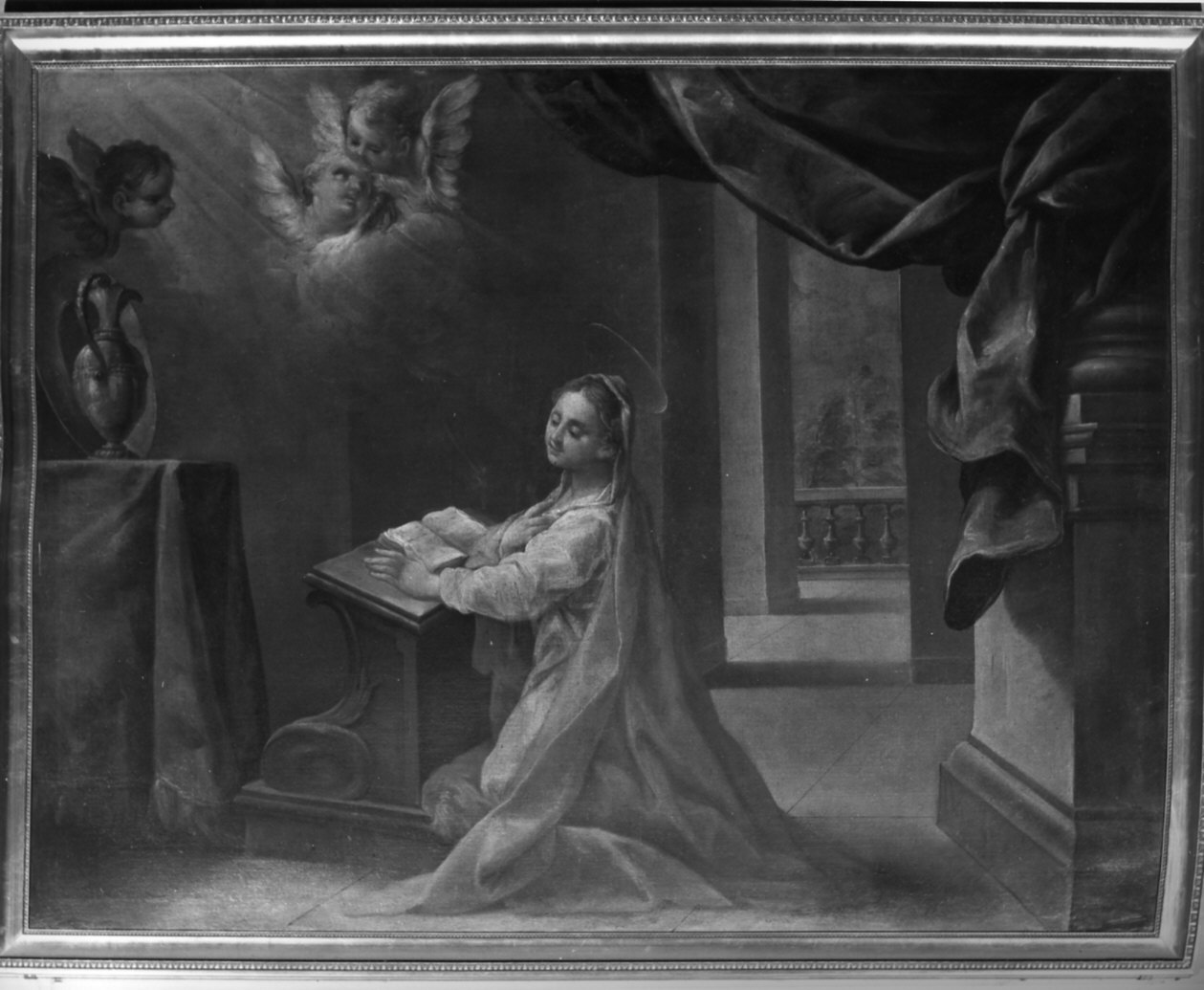 Annunciazione (dipinto, opera isolata) - ambito lombardo (sec. XVIII)