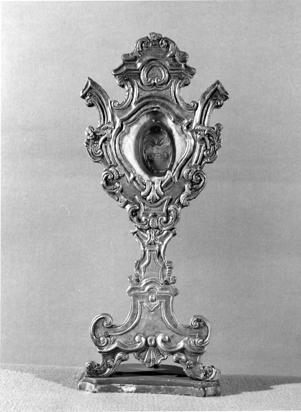 reliquiario - a ostensorio, opera isolata - bottega lombarda (sec. XVIII)