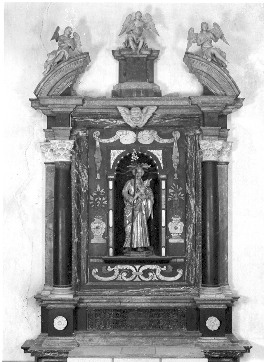 mostra d'altare, opera isolata - ambito lombardo (sec. XVIII)