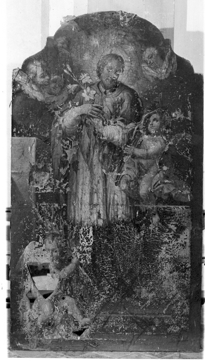 San Giovanni Nepomuceno (dipinto, opera isolata) - ambito lombardo (sec. XVIII)