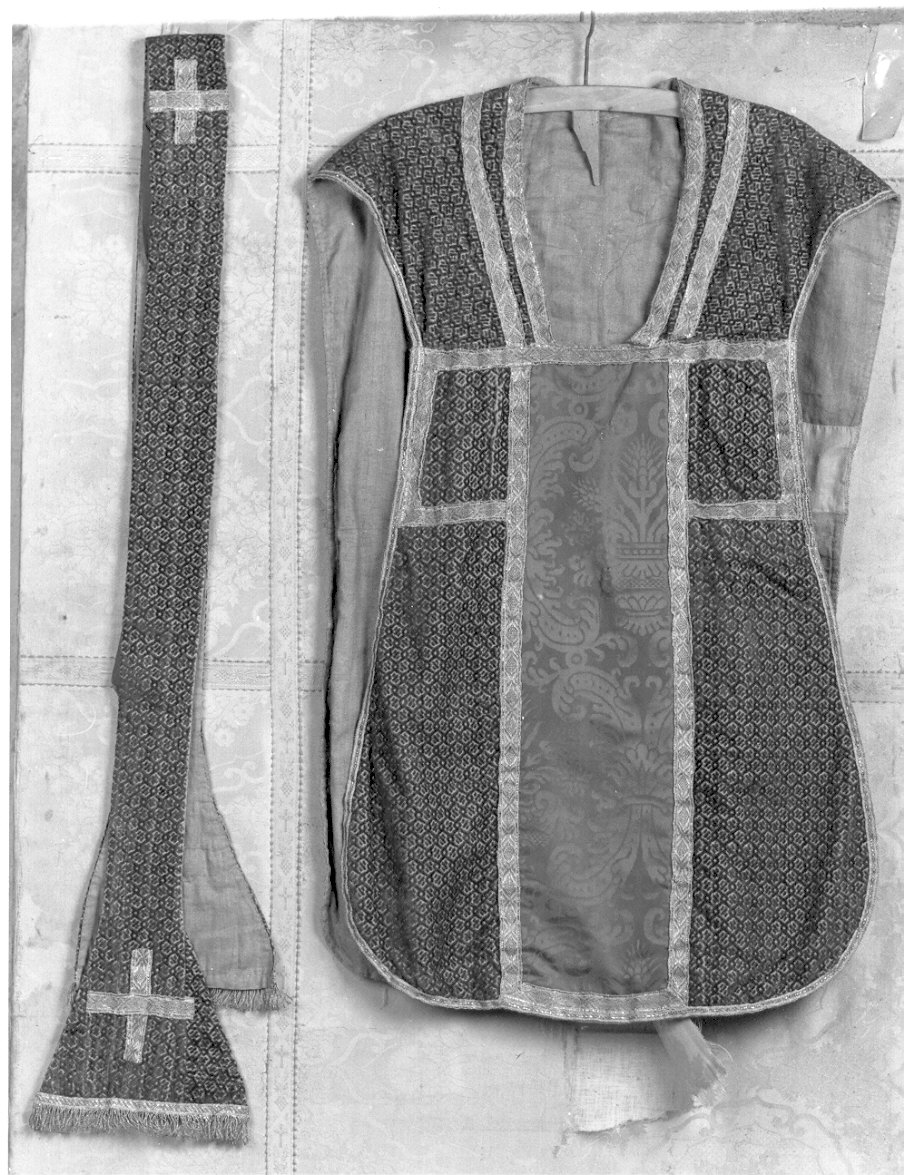 paramento liturgico, insieme - ambito lombardo (sec. XVIII)