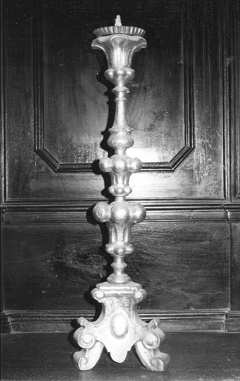 candeliere, serie - bottega lombarda (sec. XVIII)