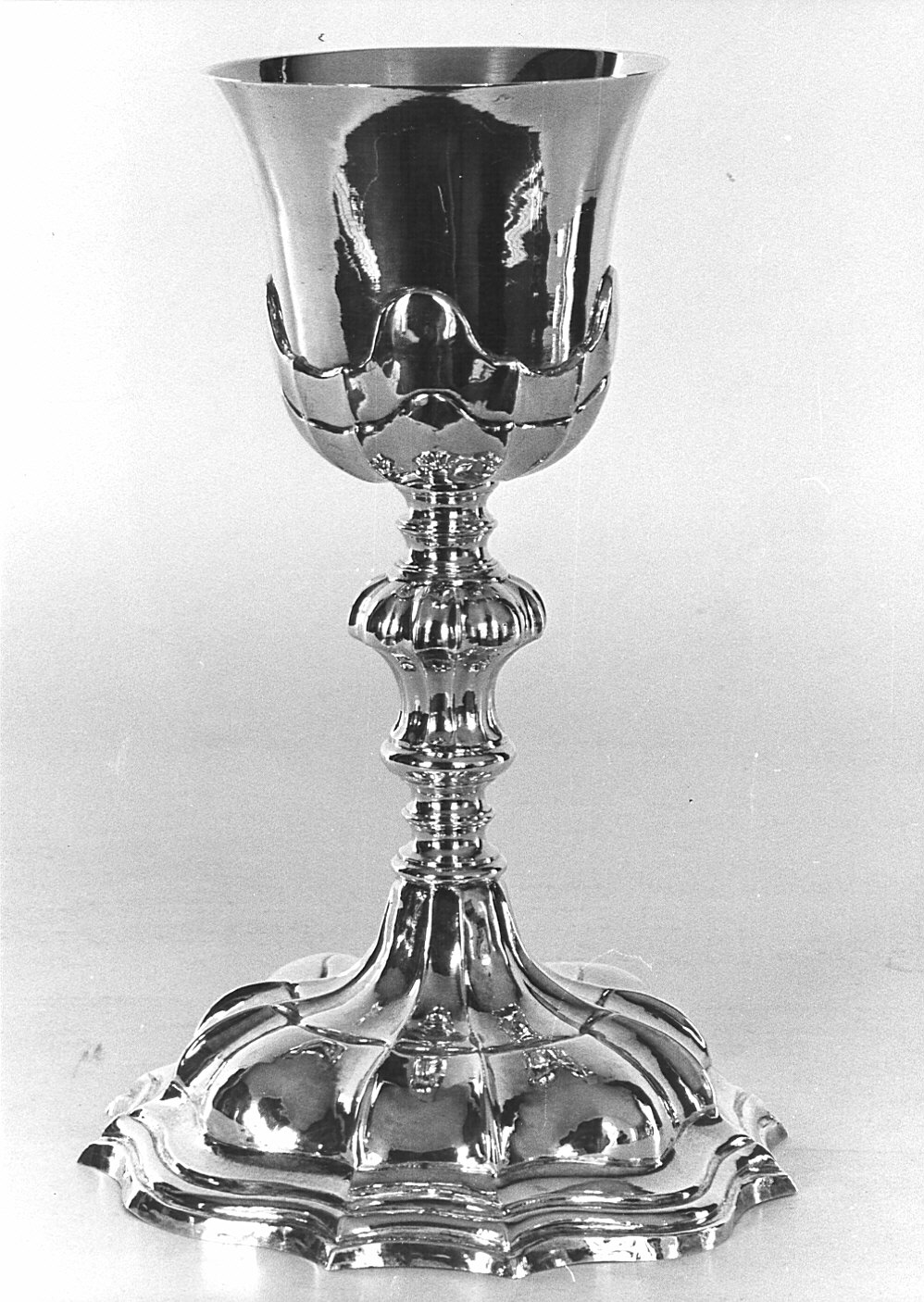 calice - bottega bergamasca (fine/inizio secc. XVII/ XVIII)