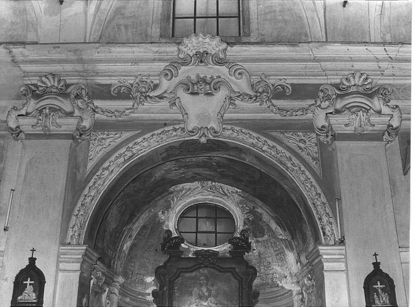 decorazione plastica - bottega lombarda (fine/inizio secc. XVII/ XVIII)