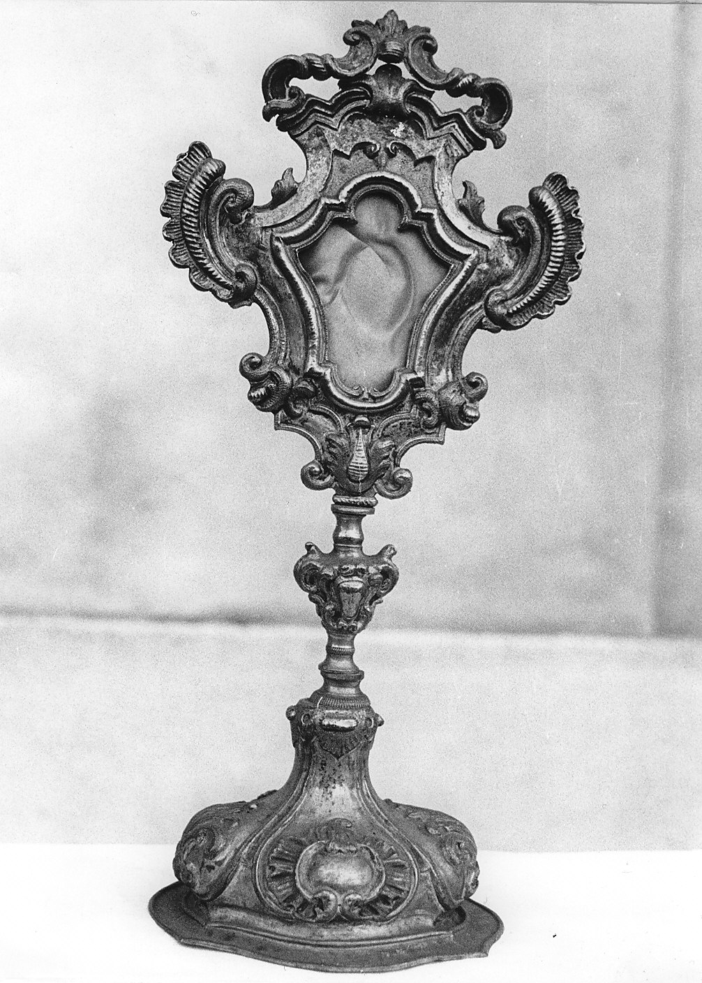 reliquiario a teca, opera isolata - bottega lombarda (sec. XVIII)