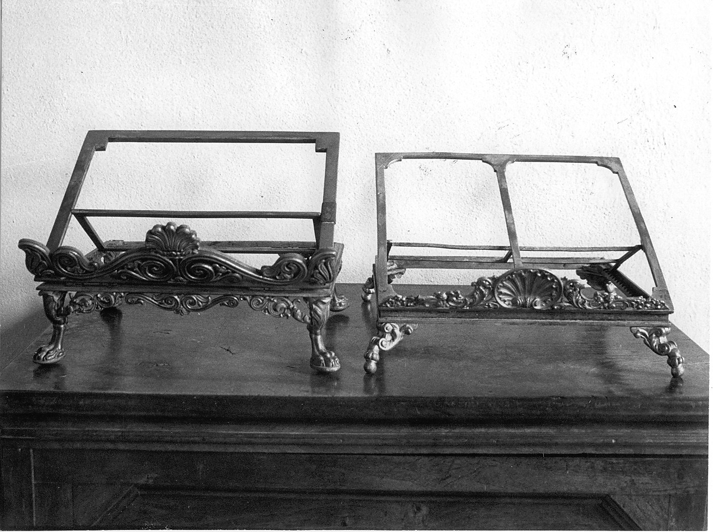 leggio da tavolo, serie - bottega lombarda (prima metà sec. XIX)