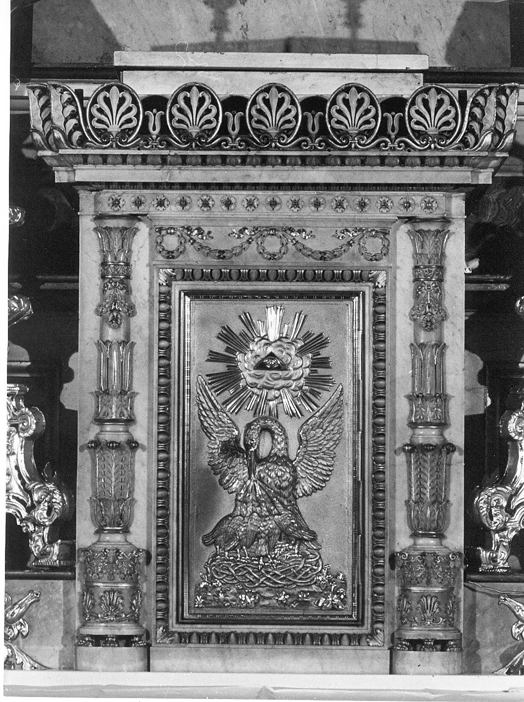 tabernacolo, opera isolata - bottega lombarda (metà sec. XIX)