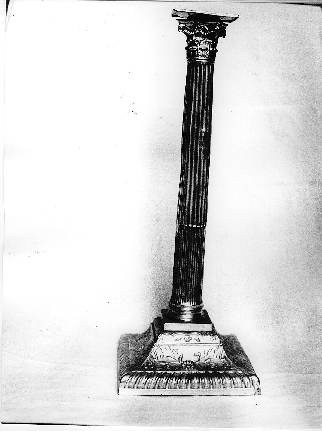 candeliere, coppia - bottega lombarda (sec. XIX)