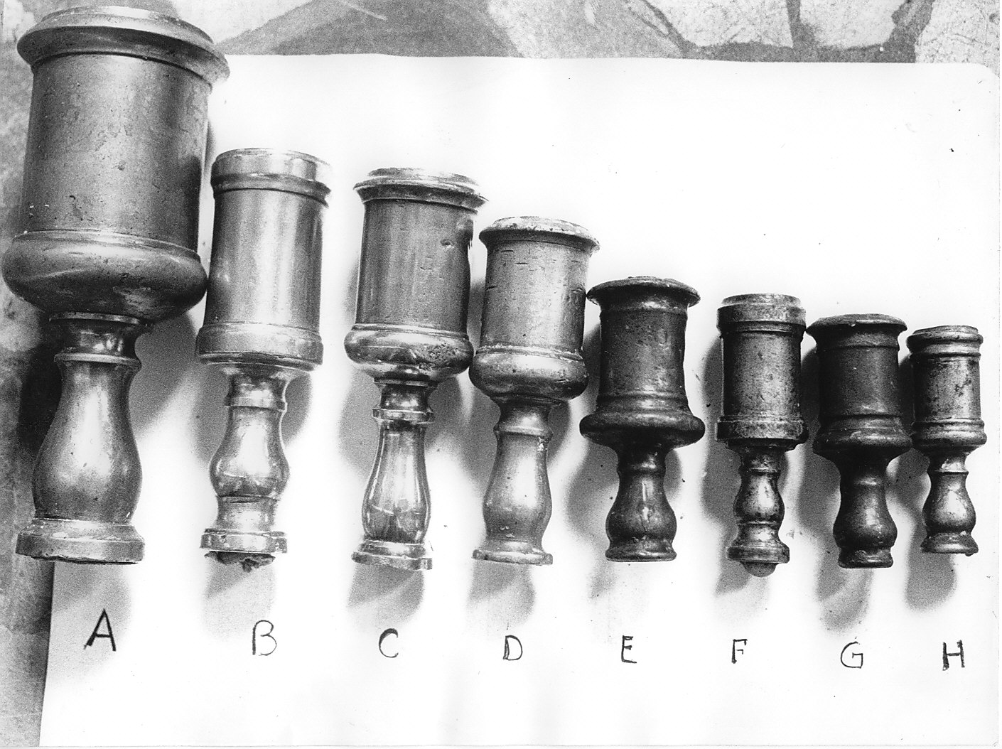 capitello, serie - bottega lombarda (sec. XVIII)