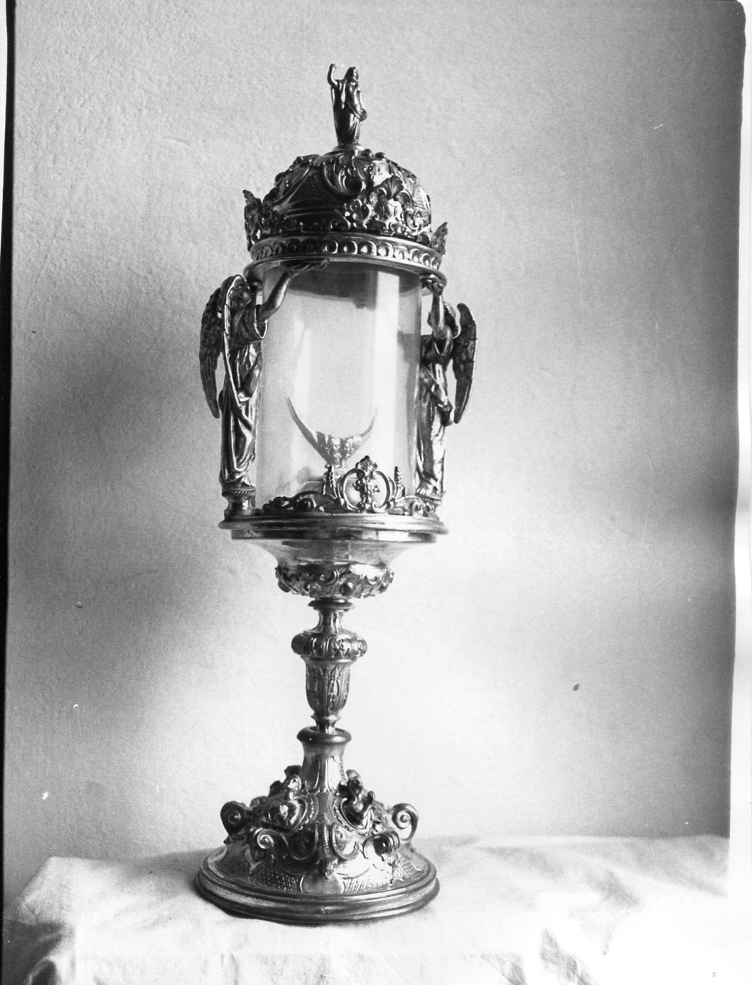 ostensorio, opera isolata - ambito lombardo (sec. XIX)