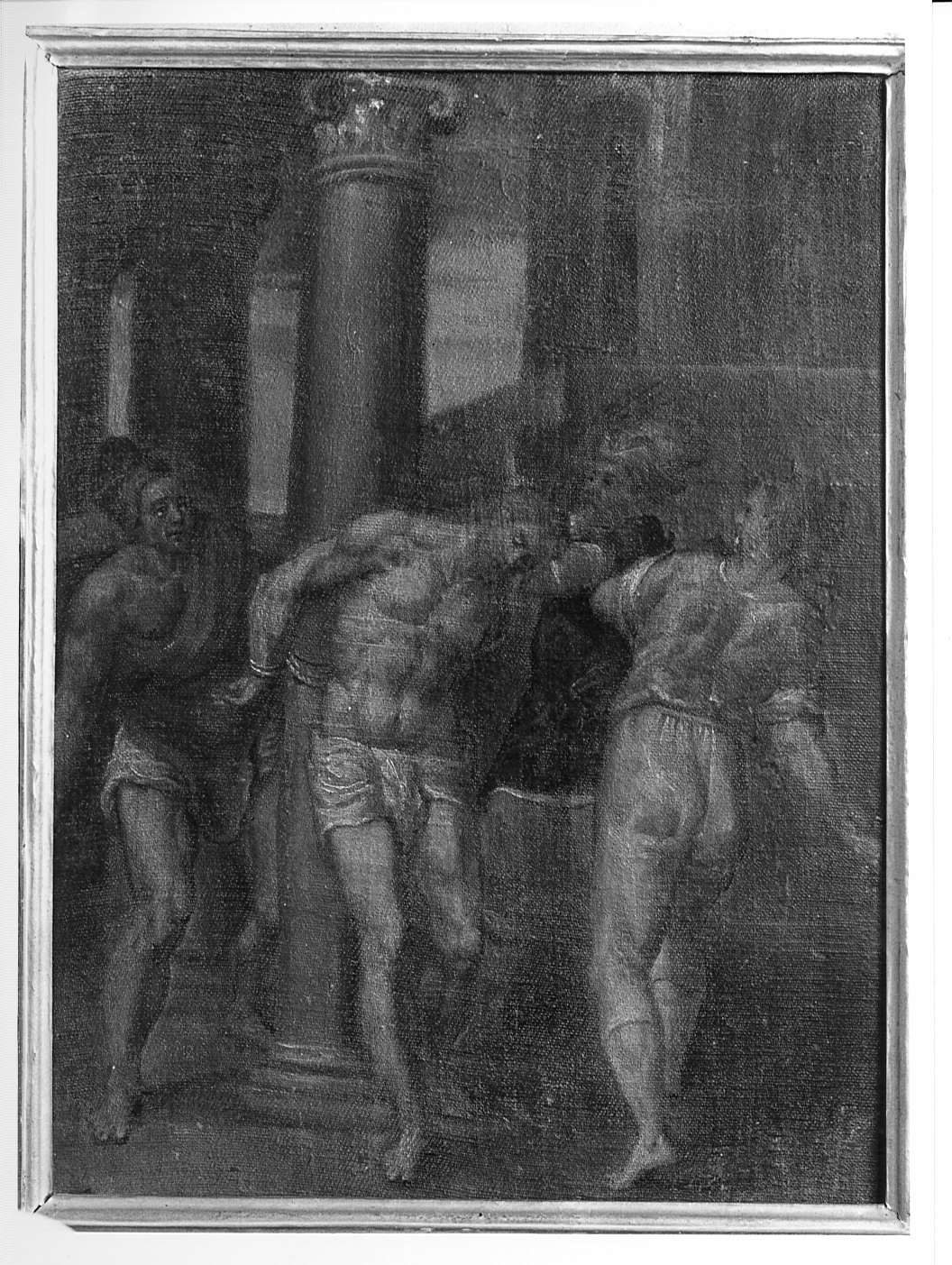 Cristo alla colonna (dipinto) - ambito romano (seconda metà sec. XVI)
