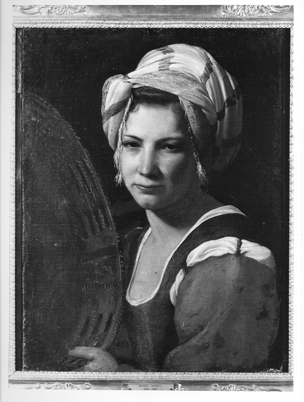 ritratto di donna (dipinto) di Sweerts Michiel (maniera) (sec. XVII)