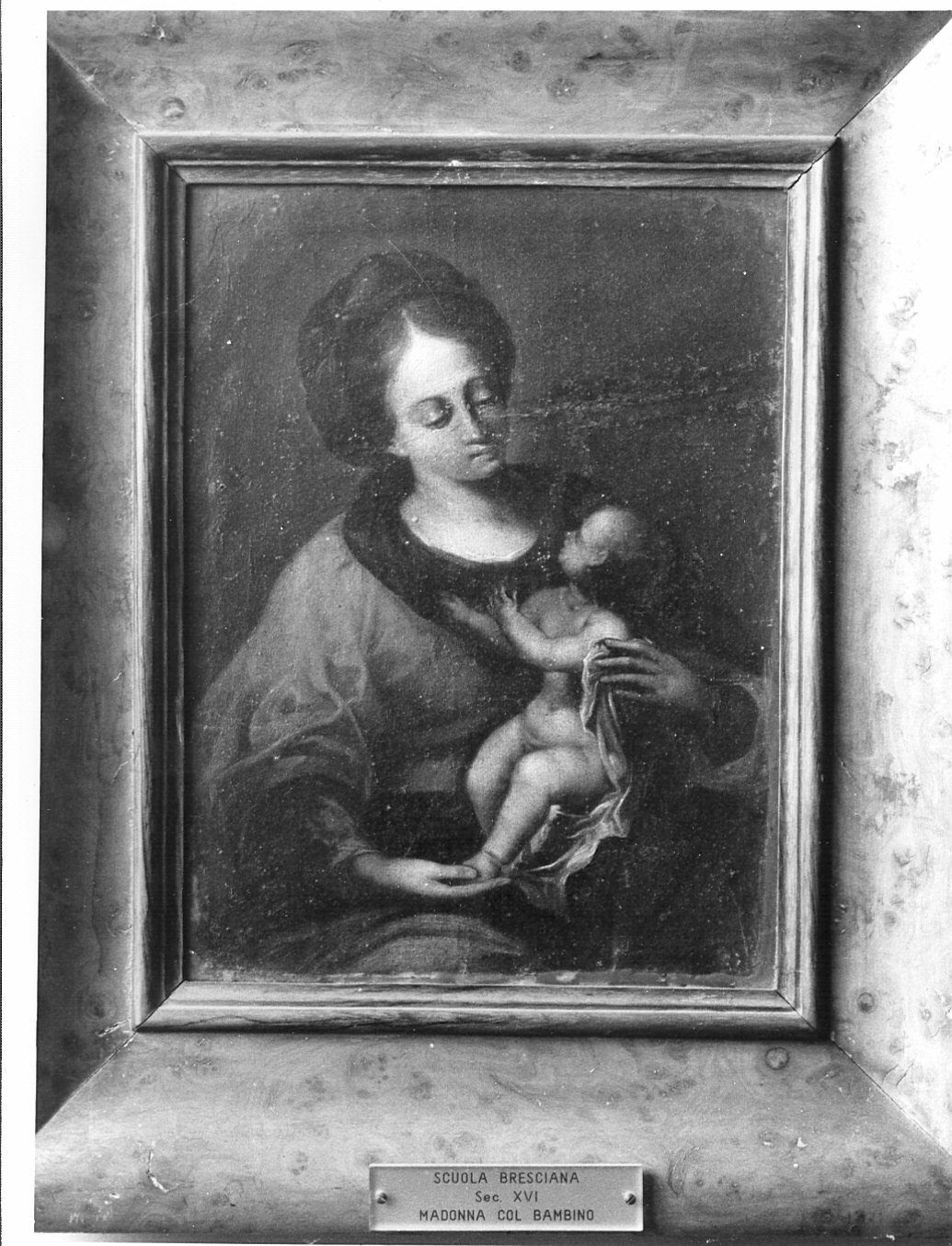 Madonna con Bambino (dipinto) - ambito lombardo (seconda metà sec. XVI)