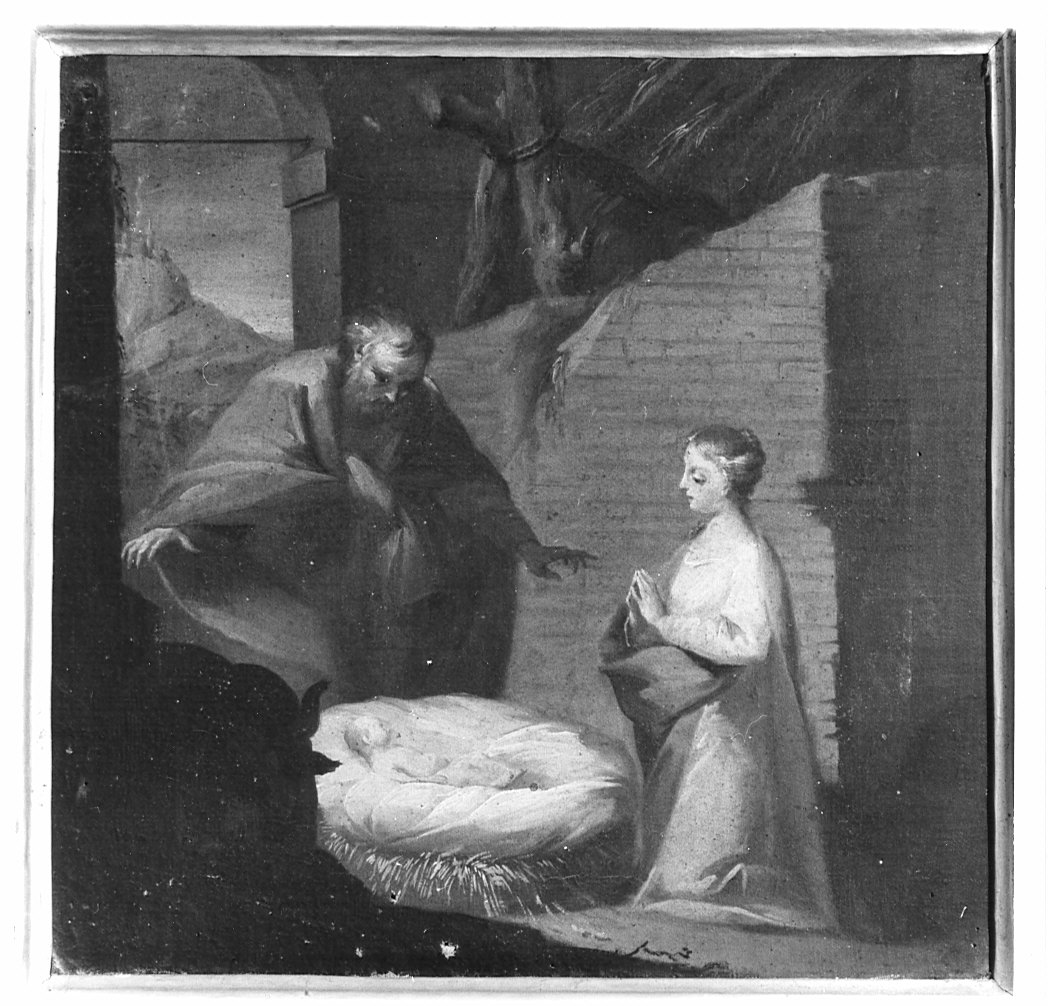 natività di Gesù (dipinto) - ambito emiliano (sec. XVII)