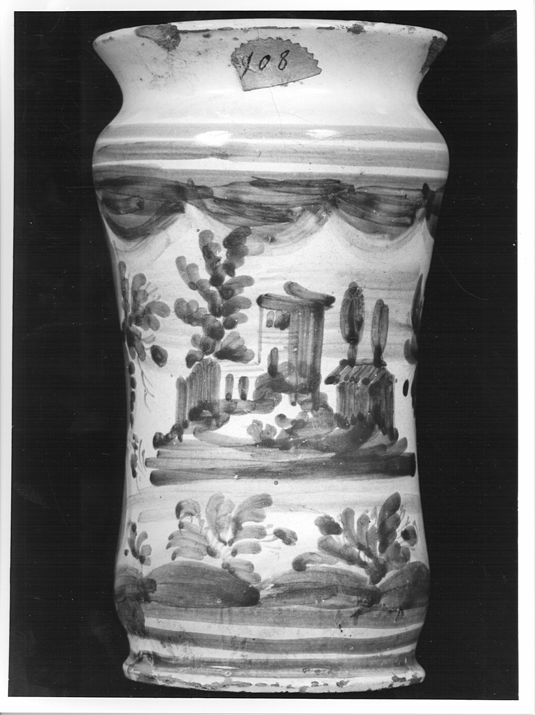 albarello - bottega Italia centrale (sec. XVIII)