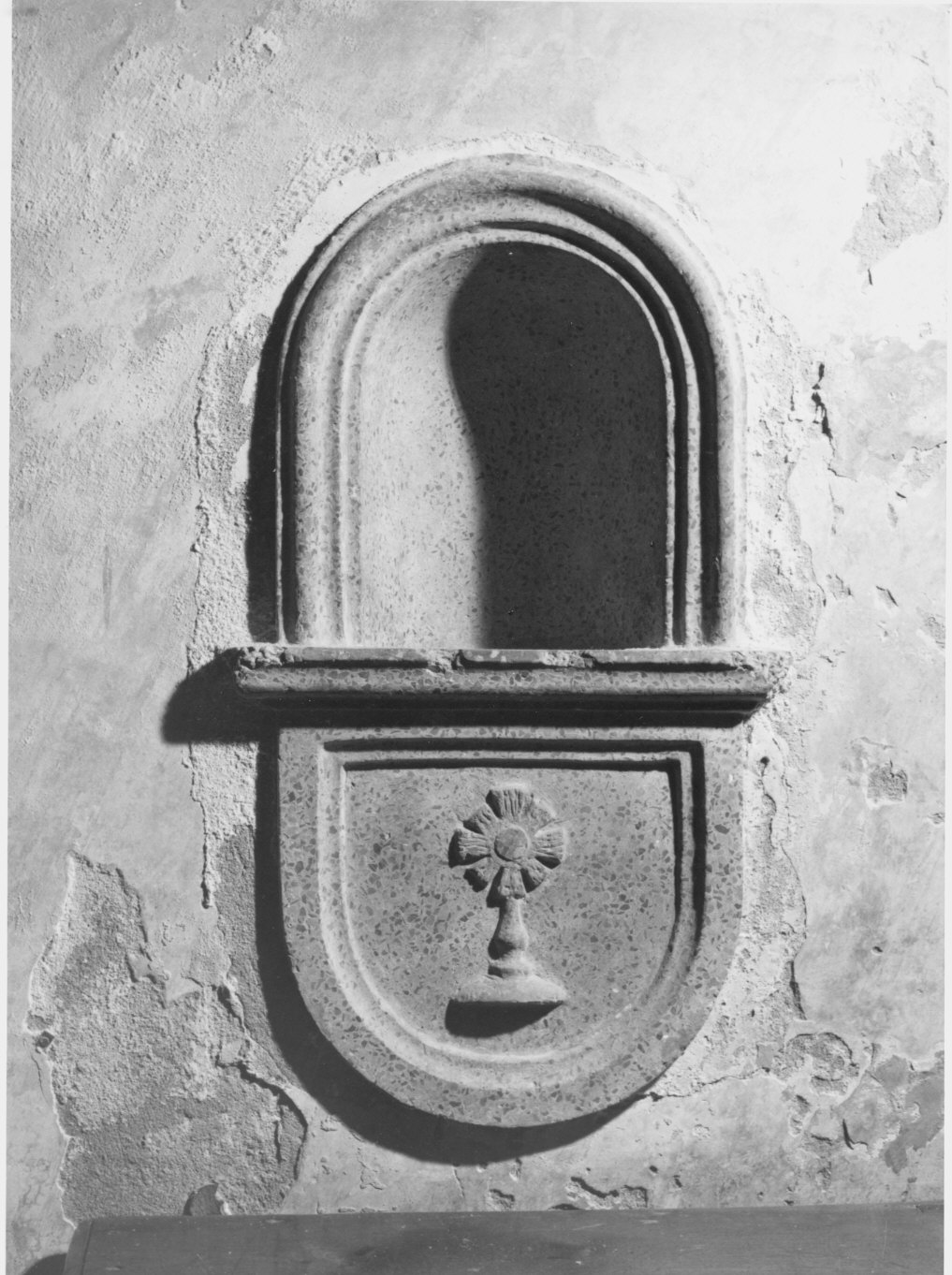 cassetta per elemosine a muro, pendant - bottega lombarda (inizio sec. XX)