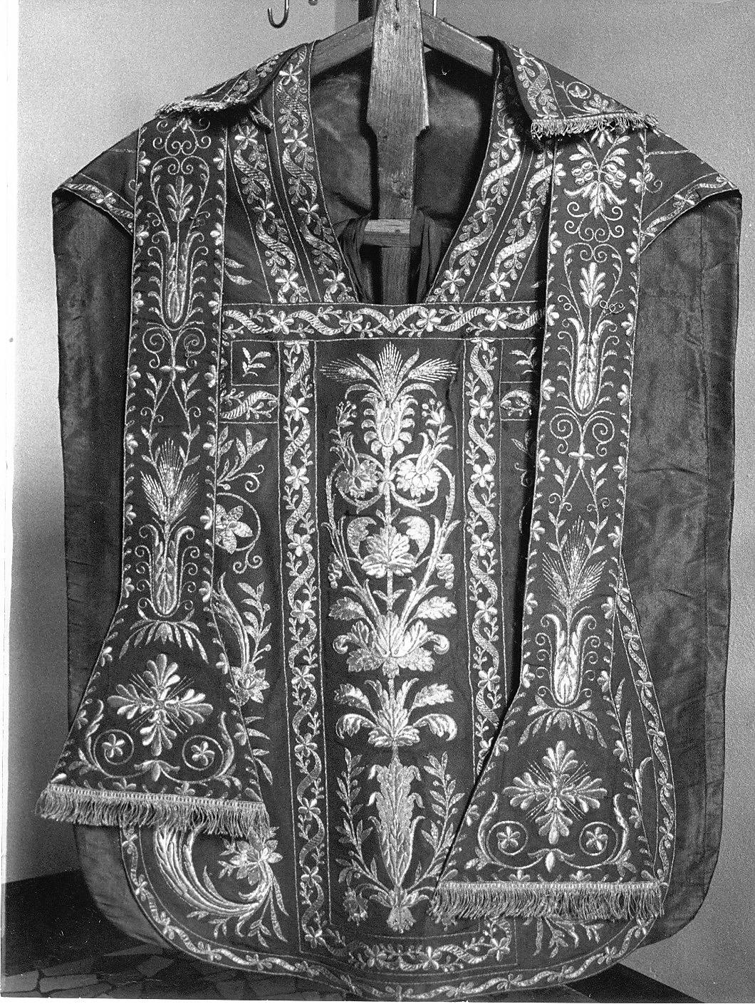 paramento liturgico, insieme - manifattura Italia settentrionale (prima metà sec. XIX)