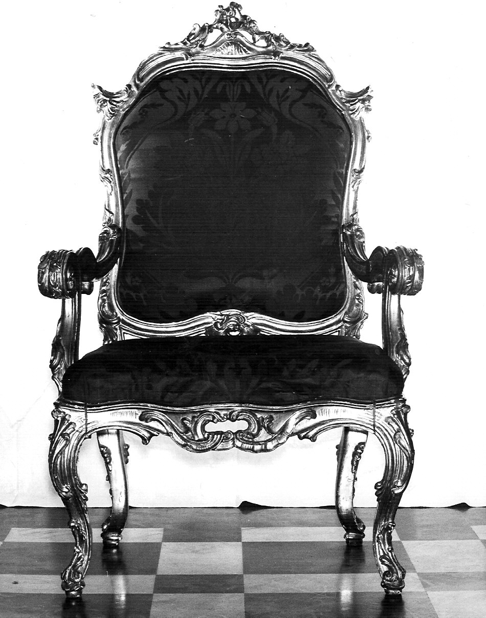 poltrona, coppia - bottega lombarda (sec. XVIII)