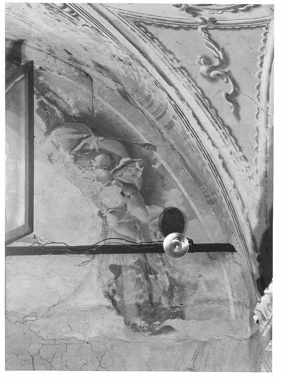 angelo (dipinto murale, opera isolata) - bottega lombarda (sec. XVIII)